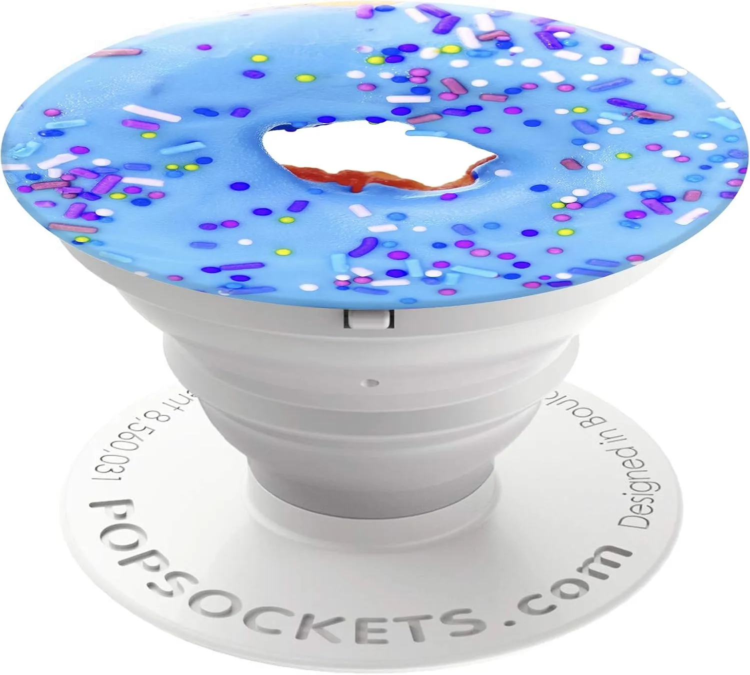 PopSockets: Collapsible Grip & Stand for Phones and Tablets - Blue Donut