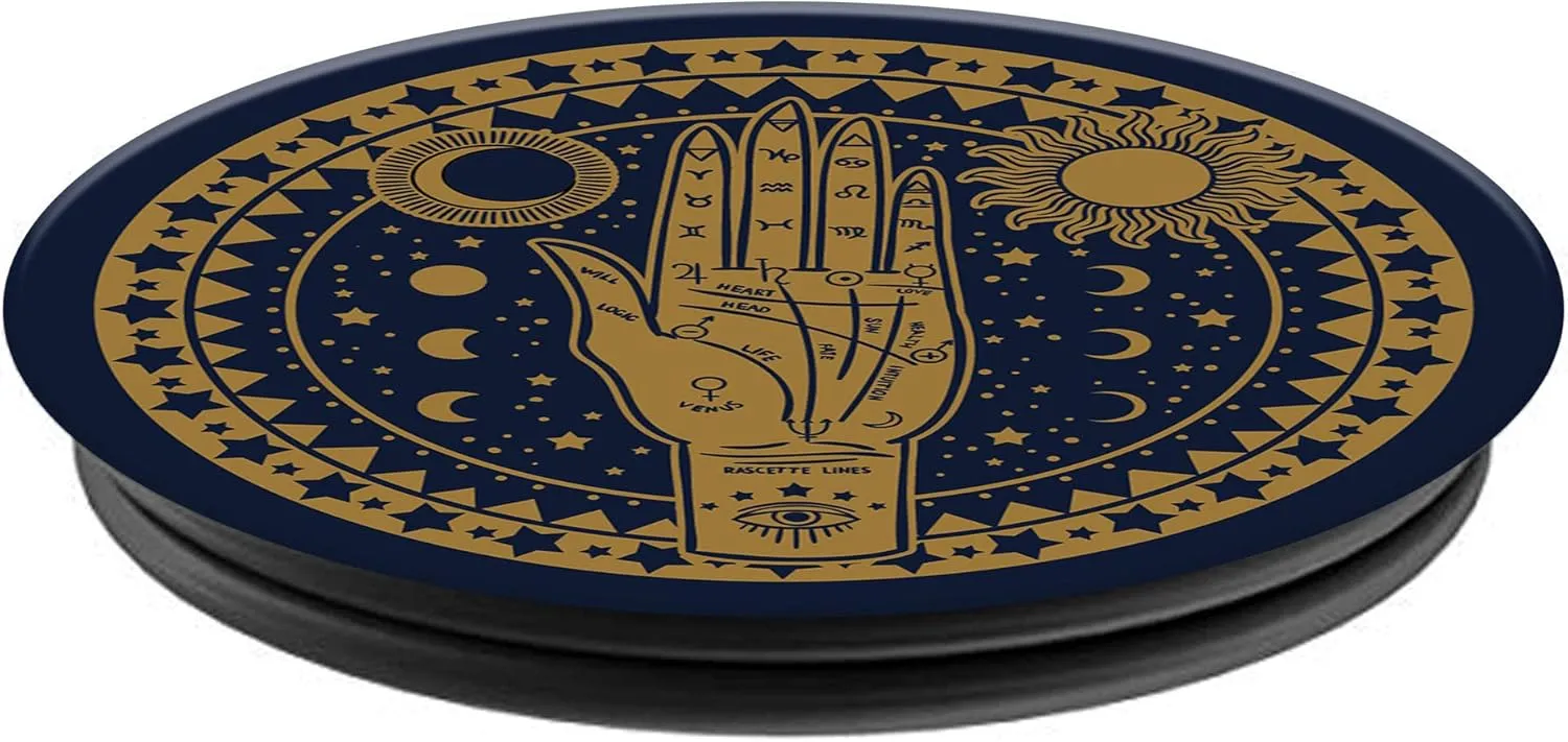 PopSockets: Collapsible Grip & Stand for Phones and Tablets - Mystic Hand