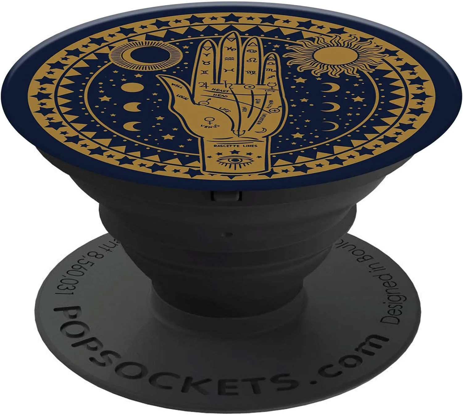 PopSockets: Collapsible Grip & Stand for Phones and Tablets - Mystic Hand