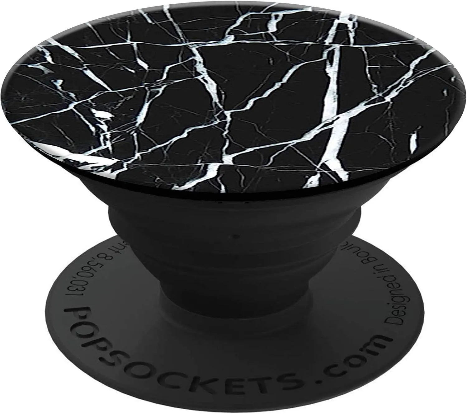 PopSockets: Collapsible Grip and Stand for Phones and Tablets - Black Marble