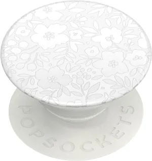 PopSockets Phone Grip with Expanding Kickstand, Adhesive Grip - Blanc Fresh