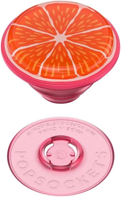 PopSockets Phone Grip with Expanding Kickstand, Adhesive Grip - Jelly Citrus