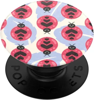 PopSockets Phone Grip with Expanding Kickstand, Adhesive Grip - Lady Bug Crawl