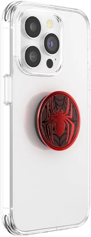 PopSockets Phone Grip with Expanding Kickstand, Adhesive Grip, Spiderman - Miles Morales Suit