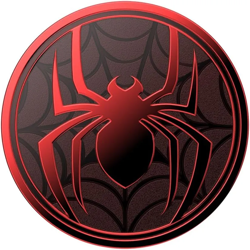 PopSockets Phone Grip with Expanding Kickstand, Adhesive Grip, Spiderman - Miles Morales Suit