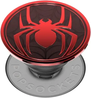 PopSockets Phone Grip with Expanding Kickstand, Adhesive Grip, Spiderman - Miles Morales Suit