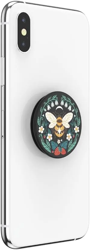 PopSockets Phone Grip with Expanding Kickstand, Animal - Bee Boho