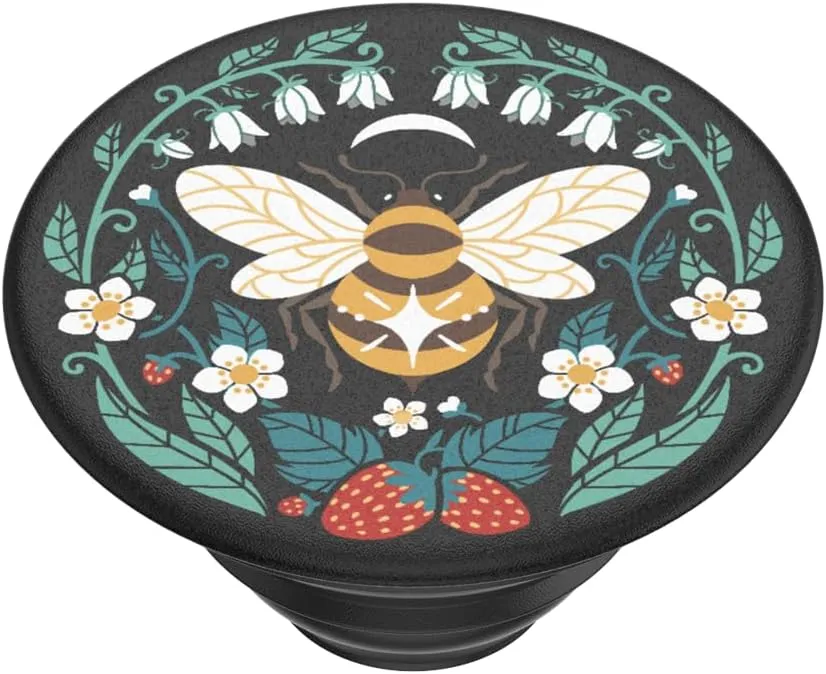 PopSockets Phone Grip with Expanding Kickstand, Animal - Bee Boho