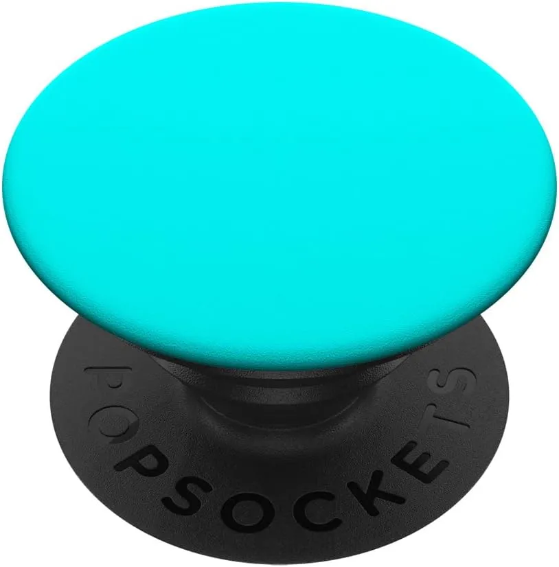PopSockets Phone Grip with Expanding Kickstand - Bright Aqua PopSockets Standard PopGrip