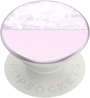 PopSockets Phone Grip with Expanding Kickstand, Chrome PopGrip - Lilac