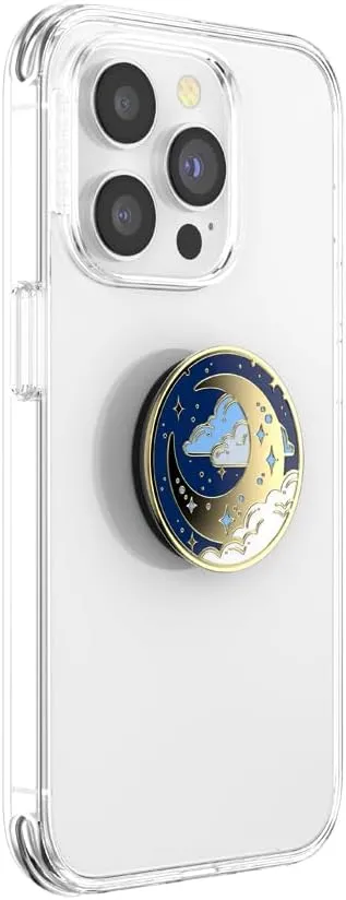 PopSockets  Phone Grip with Expanding Kickstand, for Phone - Enamel Fly Me To The Moon