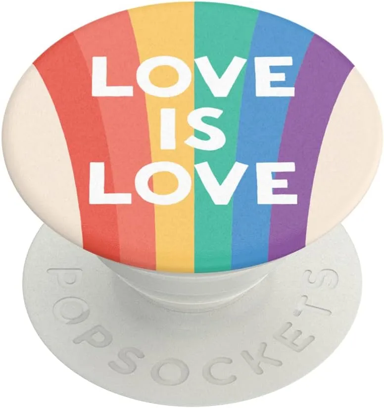 PopSockets Phone Grip with Expanding Kickstand, Good Vibes PopGrip - Loving Love