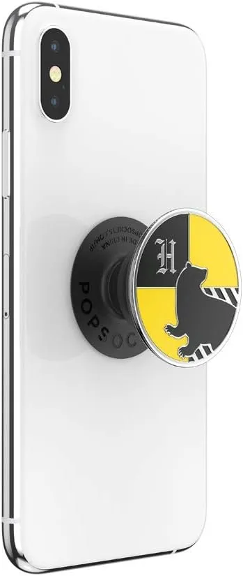 PopSockets Phone Grip with Expanding Kickstand, Harry Potter PopGrip - Enamel Hufflepuff