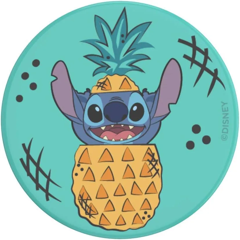 PopSockets Phone Grip with Expanding Kickstand, Lilo & Stitch - Stitch Pineapple