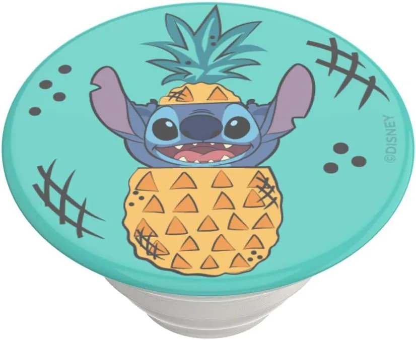 PopSockets Phone Grip with Expanding Kickstand, Lilo & Stitch - Stitch Pineapple