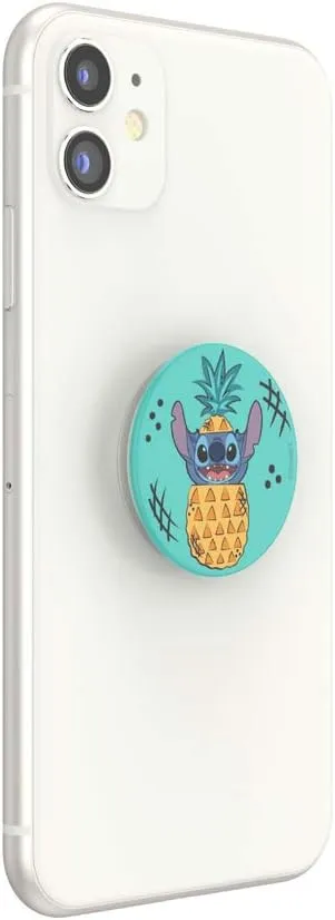 PopSockets Phone Grip with Expanding Kickstand, Lilo & Stitch - Stitch Pineapple