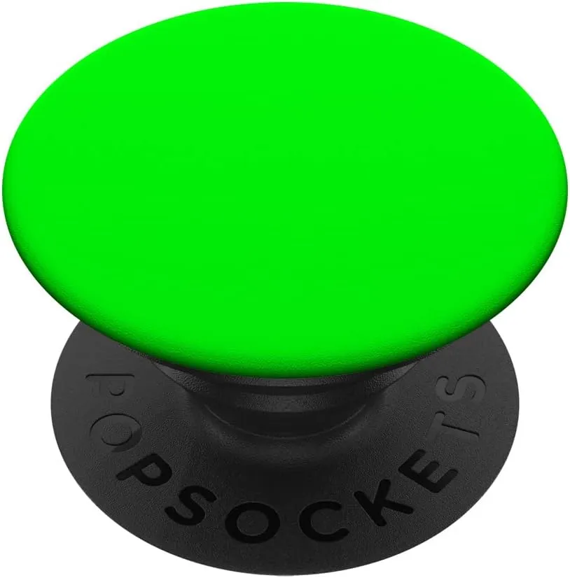 PopSockets Phone Grip with Expanding Kickstand - Neon Green PopSockets Adhesive PopGrip