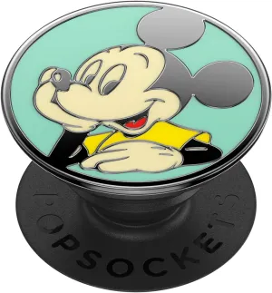 PopSockets: Phone Grip with Expanding Kickstand, Pop Socket for Phone - Enamel 80s Mickey