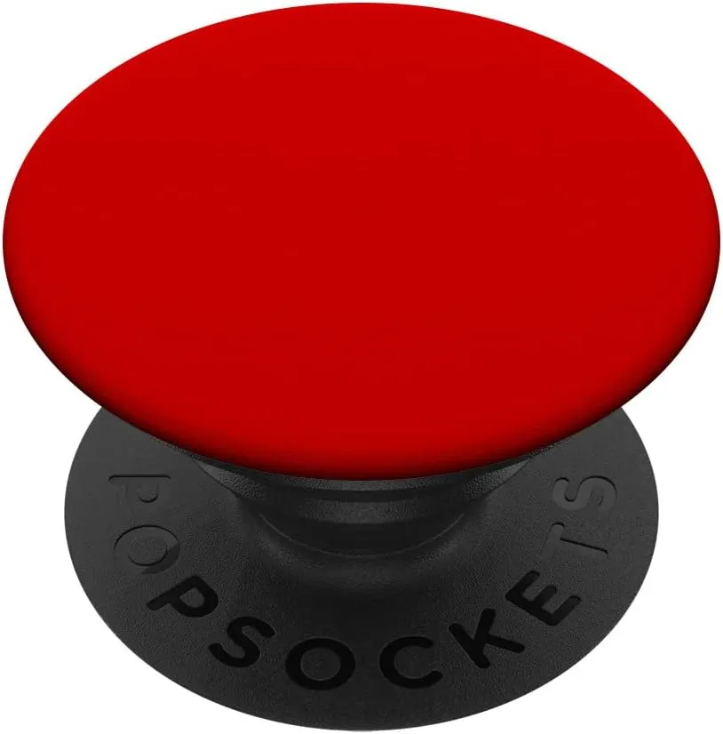 PopSockets Phone Grip with Expanding Kickstand - Red PopSockets Adhesive PopGrip
