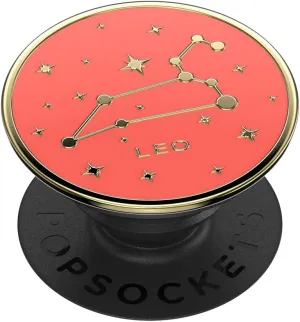 PopSockets Phone Grip with Expanding Kickstand, Zodiac Sign - Leo