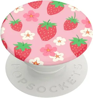 PopSockets PhoneGrip with Expanding Kickstand, Adhesive Grip - Berry Bloom