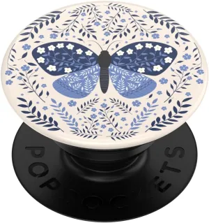 PopSockets Plant- Based Phone Grip with Expanding Kickstand, Adhesive Grip, Eco- Friendly - Boho Butterfly