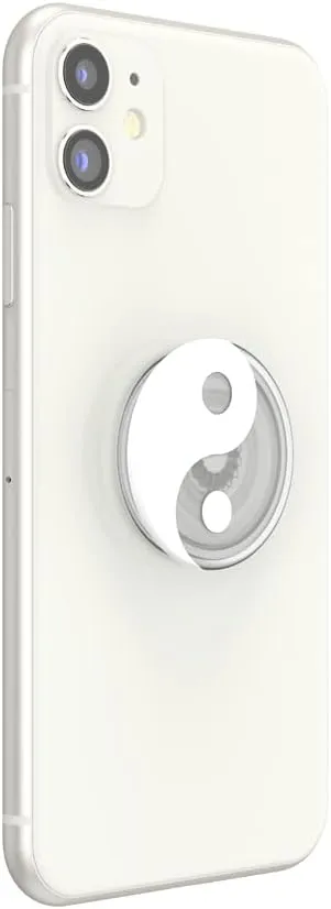 PopSockets Plant-Based Phone Grip with Expanding Kickstand, Eco-Friendly - Yin and Yang
