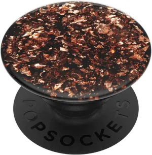 PopSockets: PopGrip Expanding Stand and Grip with a Swappable Top for Phones & Tablets - Foil Confetti Copper