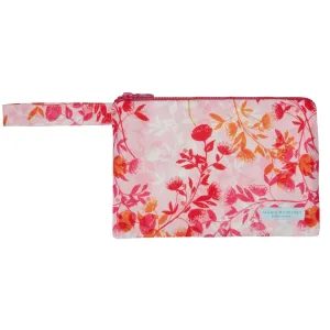 POUCH LARGE BOTANICAL PINK