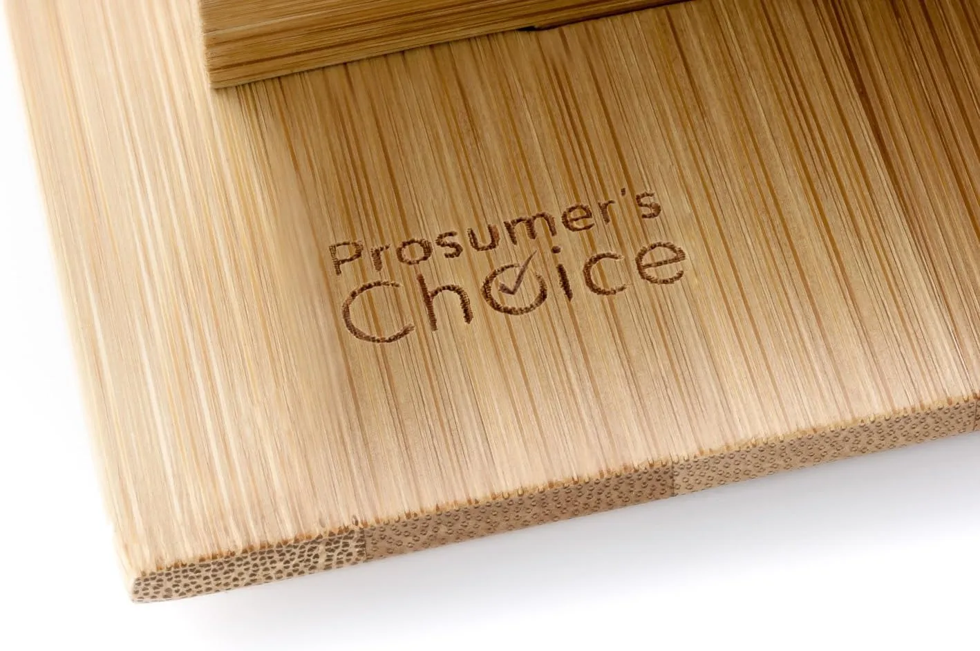 Prosumer's Choice Wooden Charging Station Organizer - 5-Port Base for Phones, Tablets and Laptops - Multi-Device Docking Station with Removable Divider Slots - Cord Box with Cable Management - Bamboo