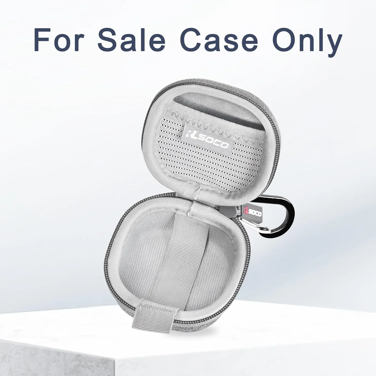 RLSOCO Hard Case for Anker Soundcore Liberty 4 NC Wireless Earbuds - Grey (Case Only)