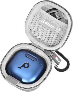 RLSOCO Hard Case for Anker Soundcore Liberty 4 NC Wireless Earbuds - Grey (Case Only)