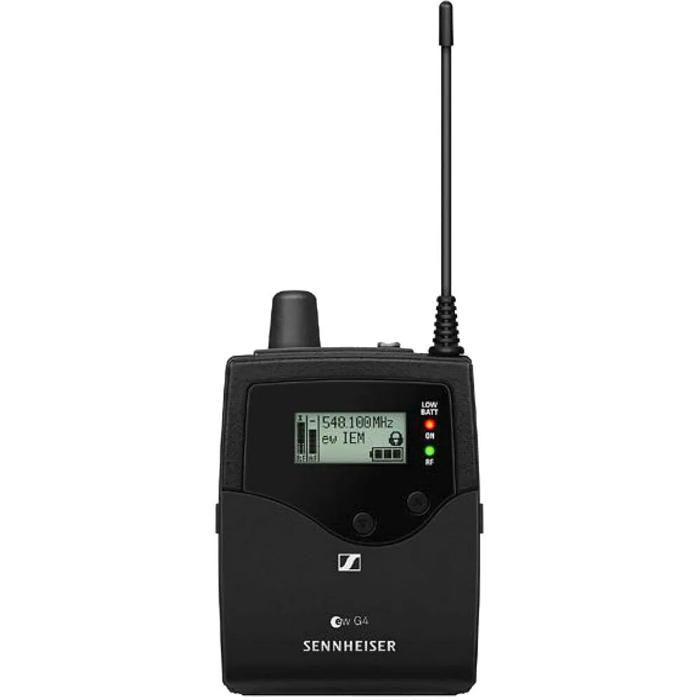 Sennheiser EK IEM G4 Stereo Bodypack Receiver with IE 4 Earphones (AS: 520 to 558 MHz)