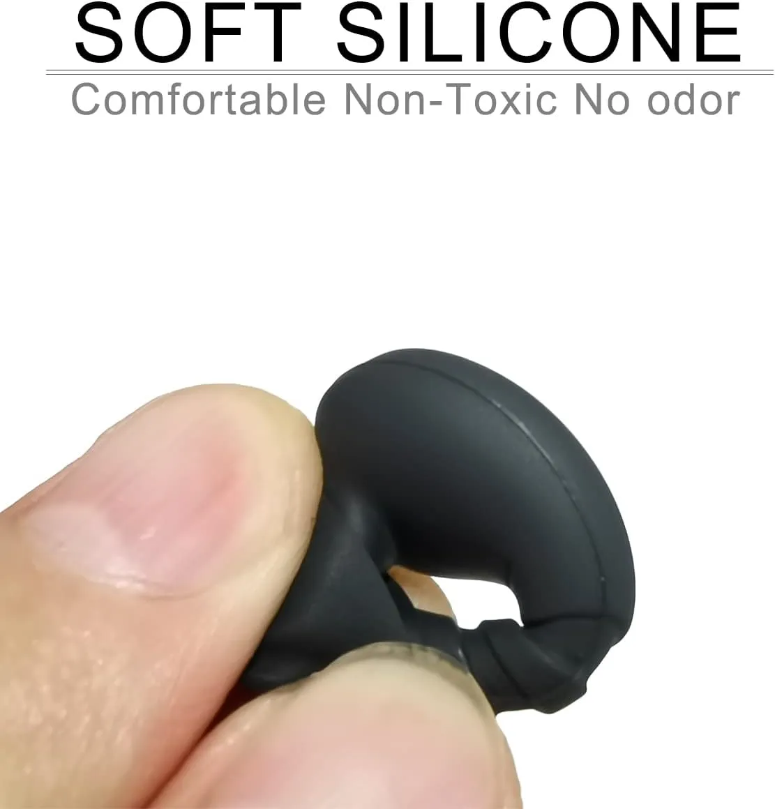Silicone Ear Hooks for Beats Studio Buds Ear Tips Replacement Earbuds Tips for Beats Studio Buds Earbuds 3 Pairs