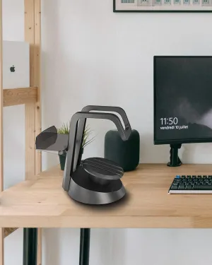 Skywin VR Stand - Headset Display Stand and Cable Organizer for All VR Glasses - HTC Vive, PlayStation VR, and Oculus Rift