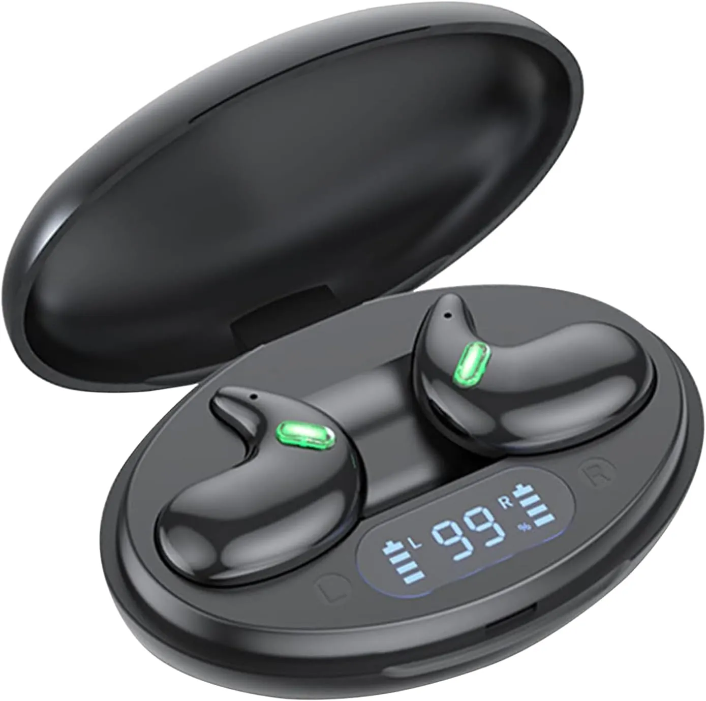 Sleep Earbuds Headphones for Sleeping Suitable for Games Sports Work Bluetooth 5.2 with Charging Box,Invisible Earbuds,Sleeping Headphones for Side Sleepers,Smaller and Lighter Ultra
