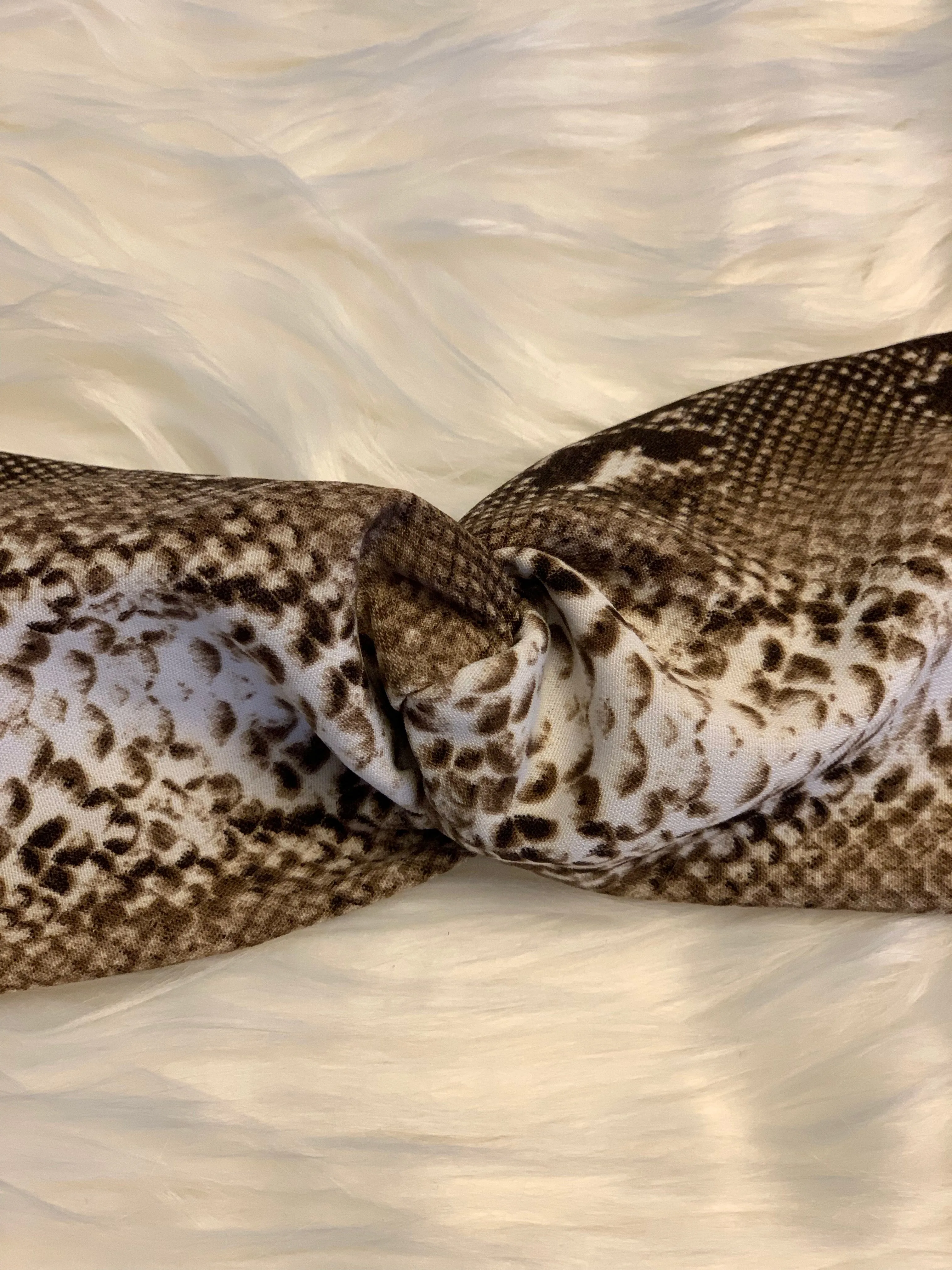 Snake Skin Print Headbands