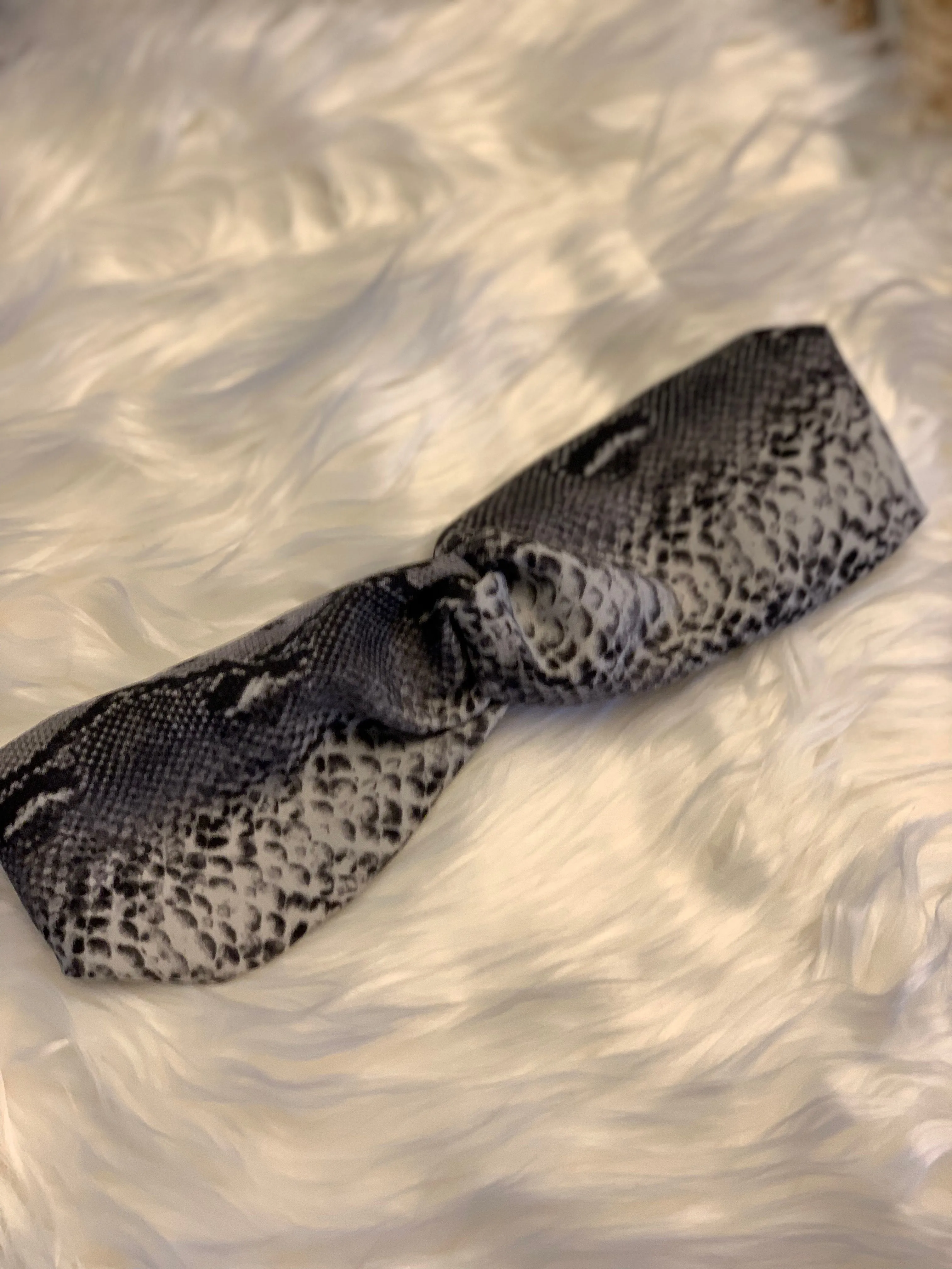 Snake Skin Print Headbands