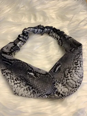 Snake Skin Print Headbands