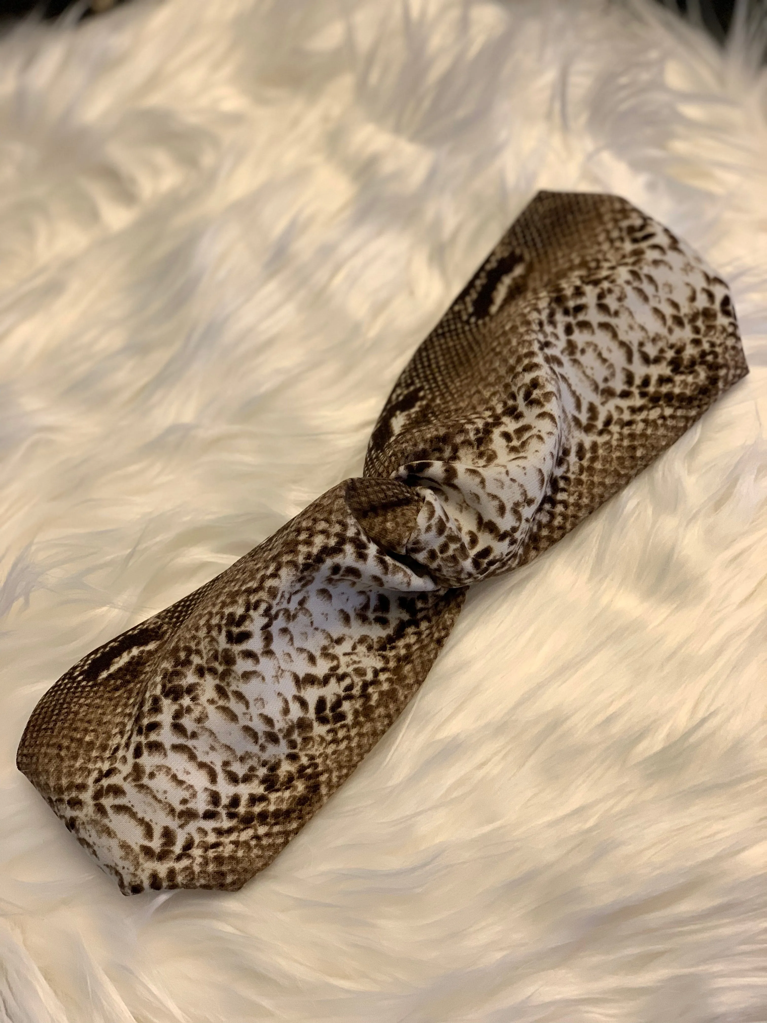 Snake Skin Print Headbands