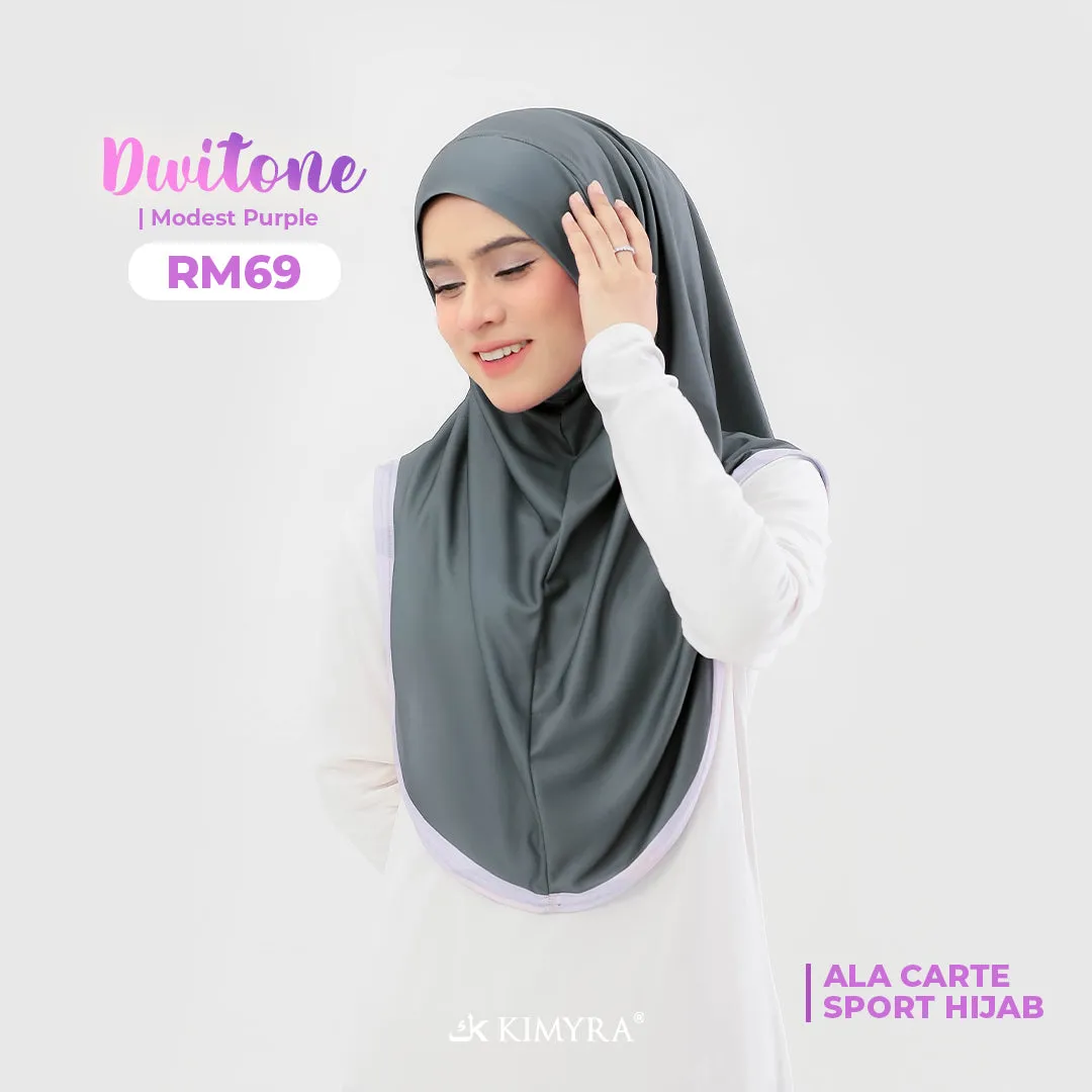 Sport Hijab Dwitone