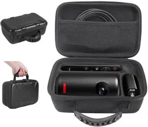 Storage Bag Portable Hard Shell EVA Zipper Handbag Waterproof Carrying Case Cover TravelPouch for Nebula Capsule II Smart Mini Projector