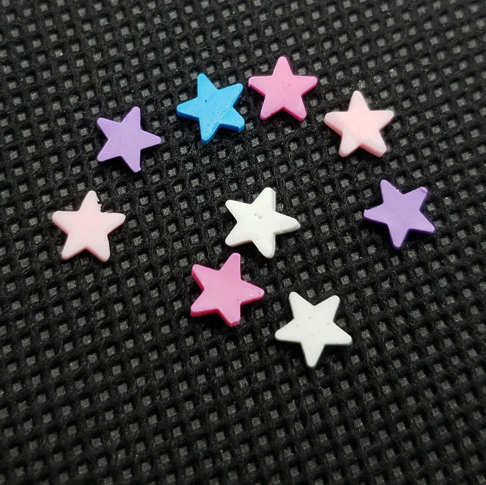 Stsrs Mix, Clay Sprinkles, Fimo Slices, Embellishments, Nail Deco, Resin Fillers