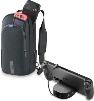 Syntech Mini Dock and Carrying Bag for Handheld Gaming Consoles