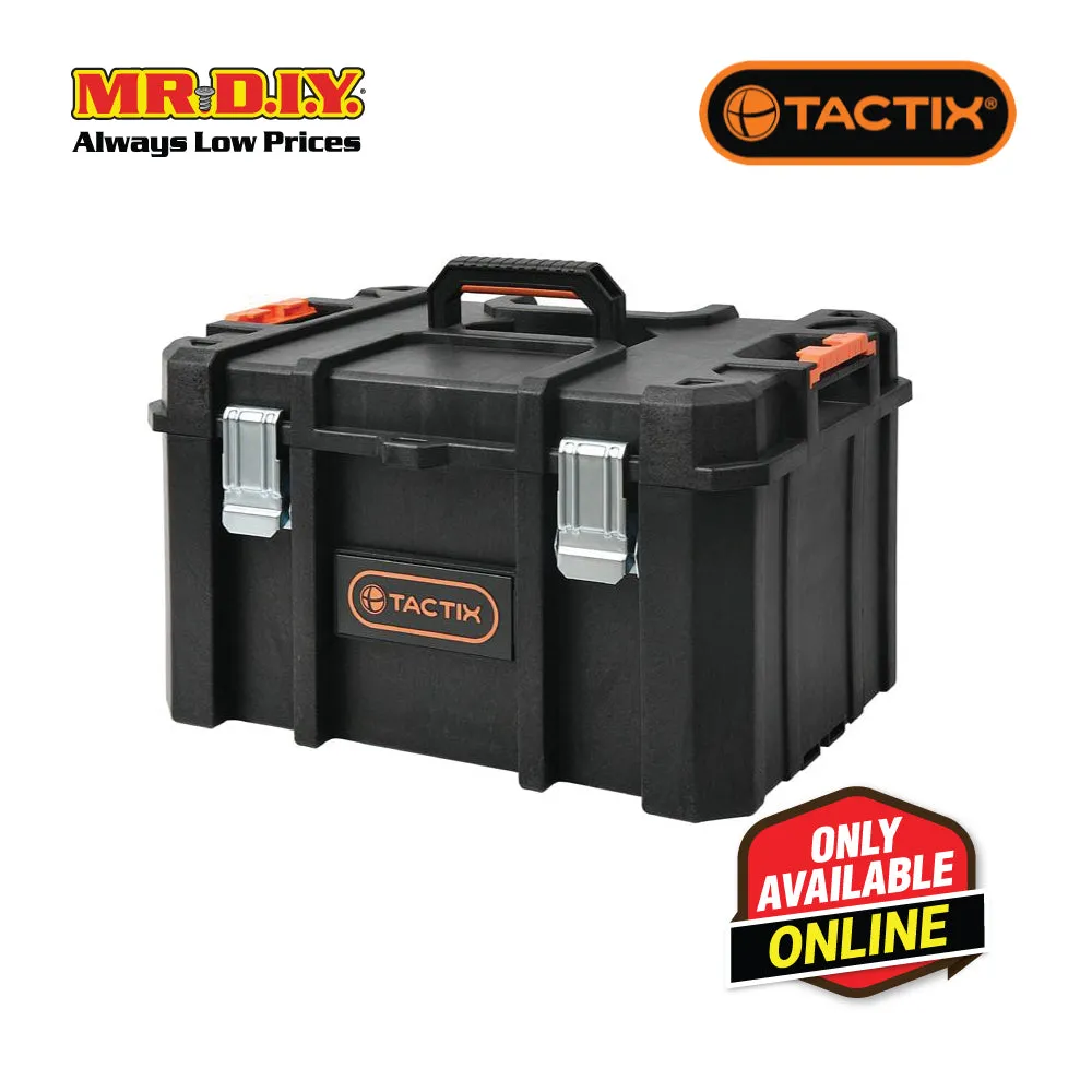 TACTIX Mid Tool Box With Tool Organizer