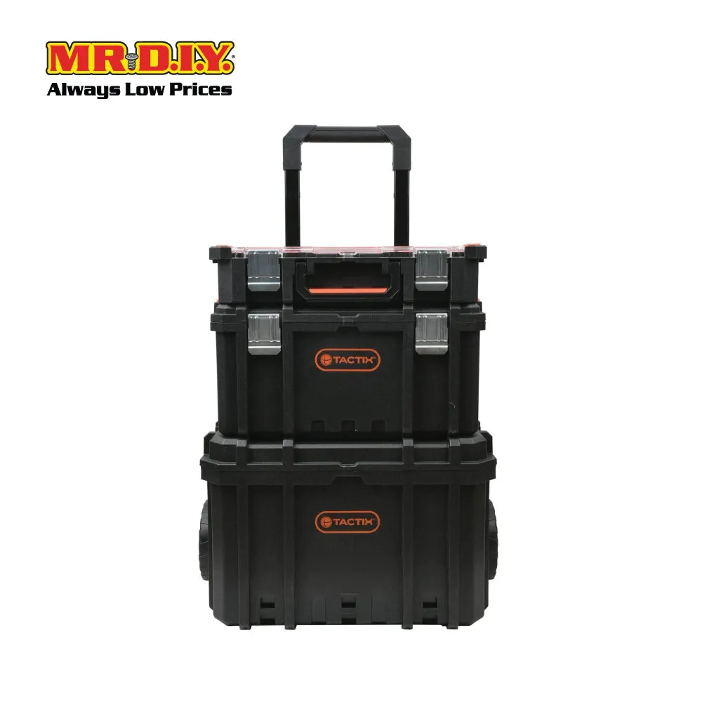 TACTIX Mid Tool Box With Tool Organizer