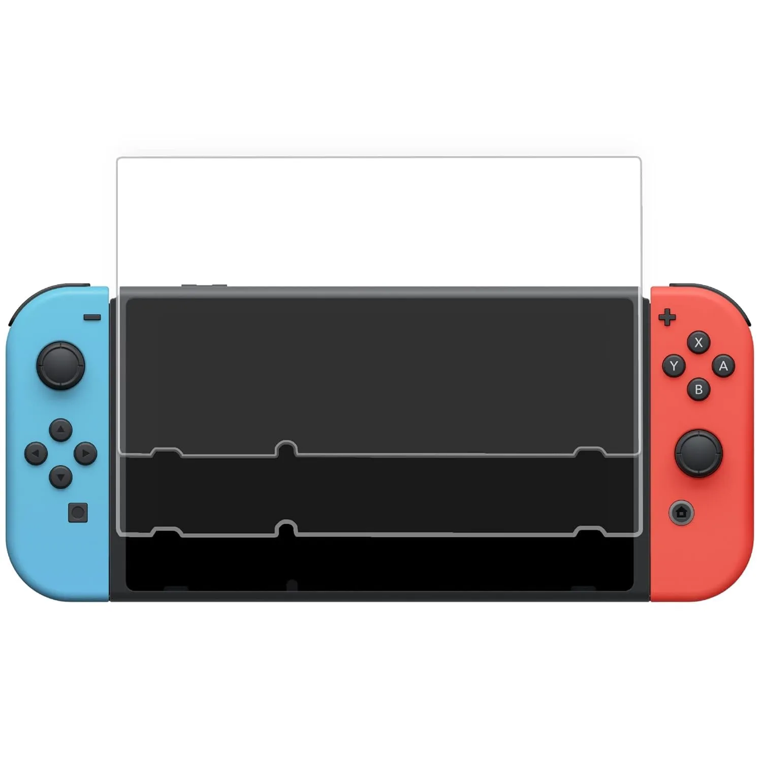 TalkWorks Screen Protector Compatible with Nintendo Switch Lite - Scratch, Crack, and Shatter Resistant-Ultra-Thin HD Touchscreen Tempered Glass, See-Through Cover & Easy Installation 2 Count (Pack of 1)