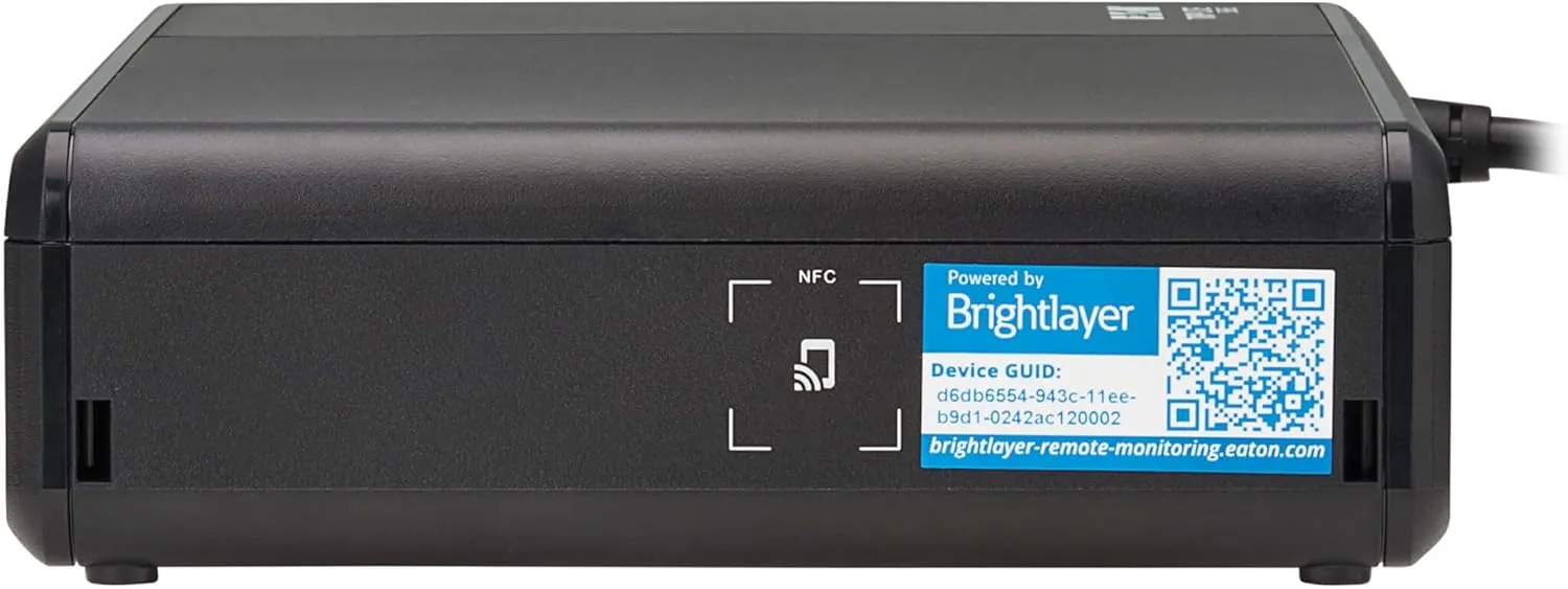 Tripp Lite Cloud-Connected 600VA UPS Battery Backup and Surge Protector, Remote Management & Monitoring, 300W, 4 Outlets, Computer UPS, Wall Mount Option, 5ft Cord, 3-Year Warranty (BC600RNC)