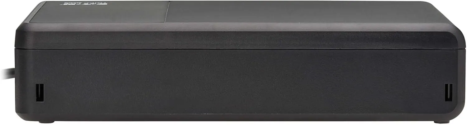 Tripp Lite Cloud-Connected 600VA UPS Battery Backup and Surge Protector, Remote Management & Monitoring, 300W, 4 Outlets, Computer UPS, Wall Mount Option, 5ft Cord, 3-Year Warranty (BC600RNC)