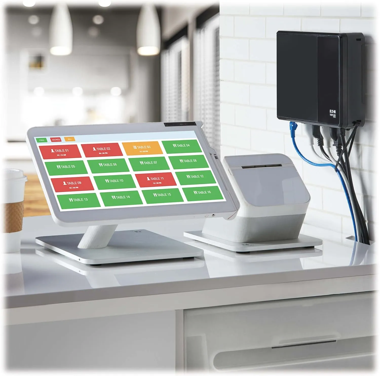 Tripp Lite Cloud-Connected 600VA UPS Battery Backup and Surge Protector, Remote Management & Monitoring, 300W, 4 Outlets, Computer UPS, Wall Mount Option, 5ft Cord, 3-Year Warranty (BC600RNC)